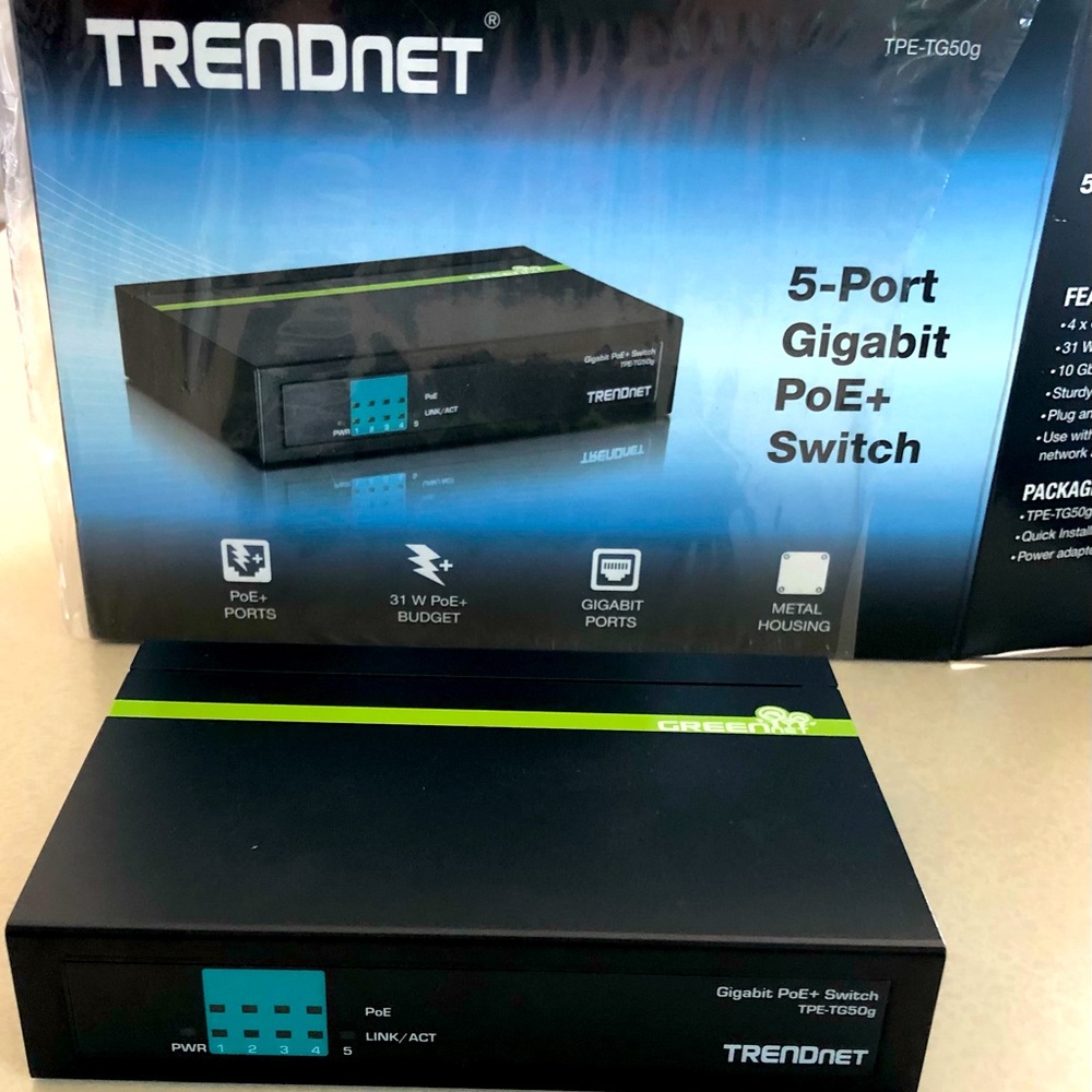 5 Port Gigabit PoE Switch